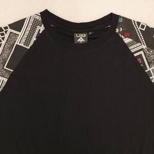 LRG Short Sleeve Crew Neck Graphic T-Shirt Mens Size Extra Large XL Black